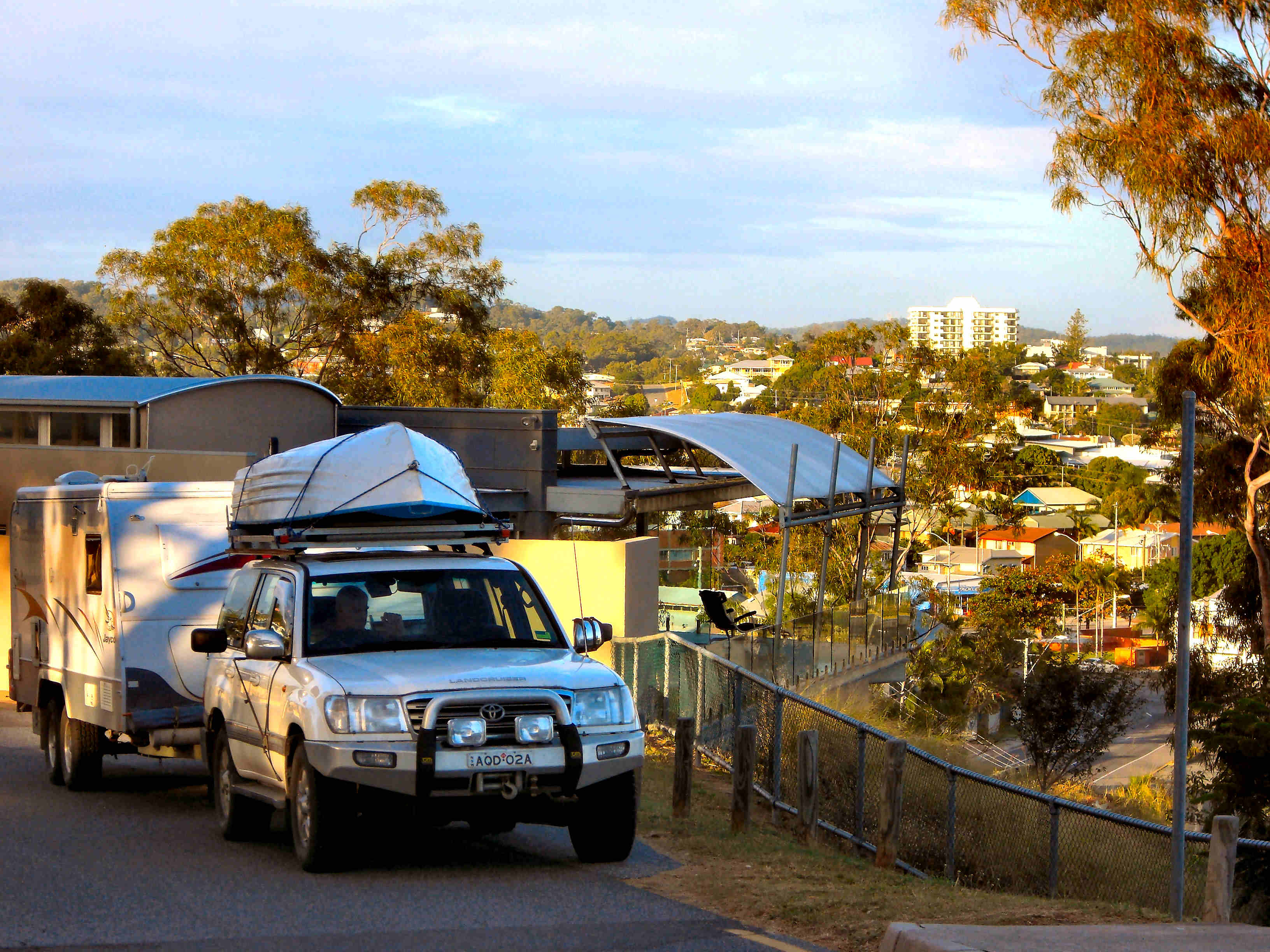 Gladstone from Victoria park