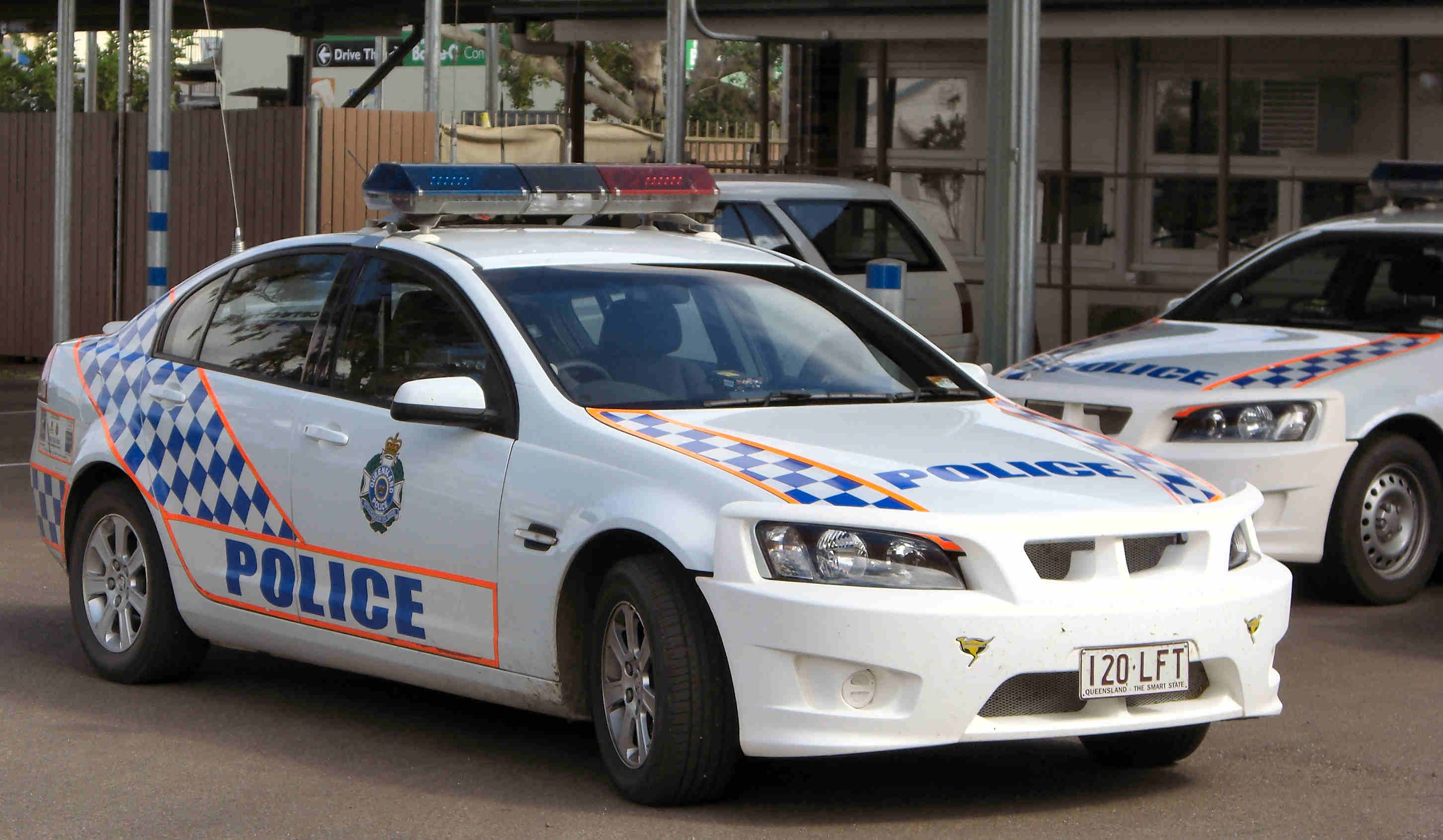 Police cars - Longreach