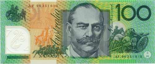 $100 note
