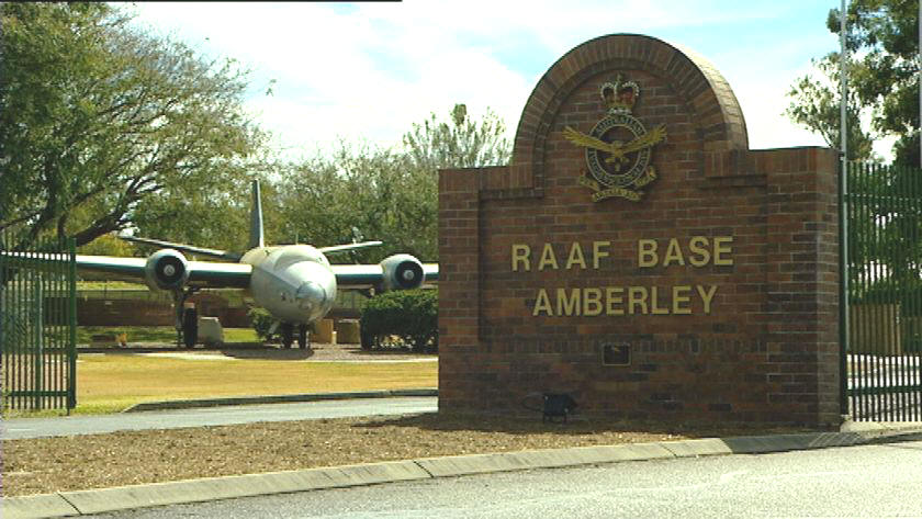 RAAF Amberley entrance