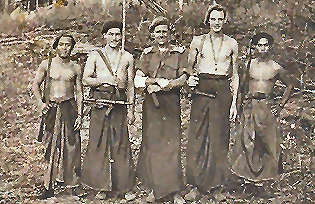 Jack Sue (2nd from left) served in the secret Z Special Unit