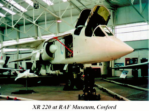 TSR2 at the RAF Museum, Cosford