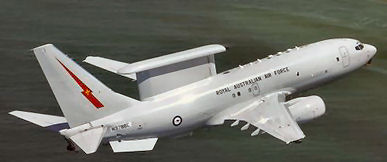 RAAF B737 Wedgetsail aircraft