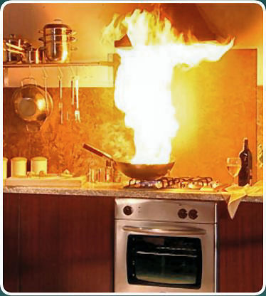 Kitchen fire